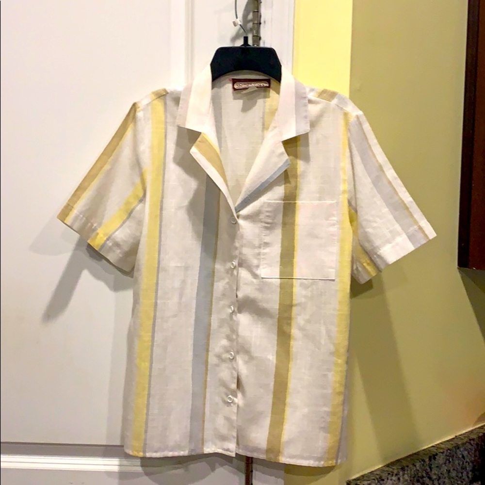 Pastel Striped Shirt Read description